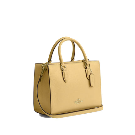 Coach Women's Maggie Small Tote Bag Gold/Vanilla
