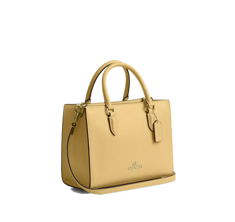 Coach Women's Maggie Small Tote Bag Gold/Vanilla