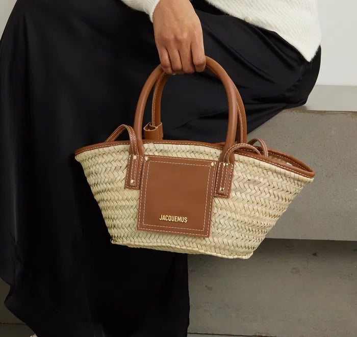Jacquemus Women's The Small Soli Basket Light Brown