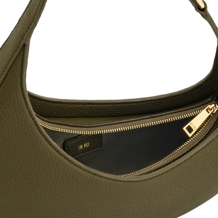 JW PEI Women's Harlee Shoulder Bag Dark Olive/Gold