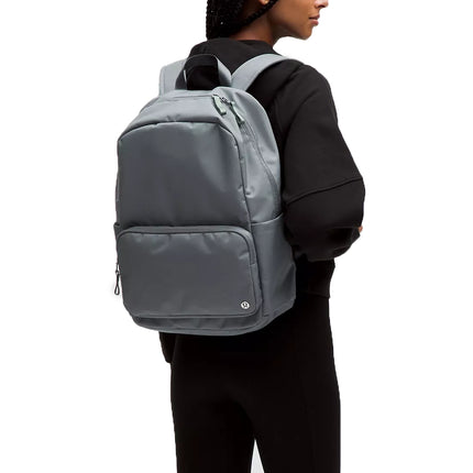 lululemon Unisex Everywhere Backpack 22L Tech Canvas Oil Grey/Grey Eucalyptus