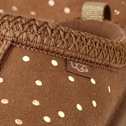 UGG Big Kids' Tazz Shiny Dots Chestnut