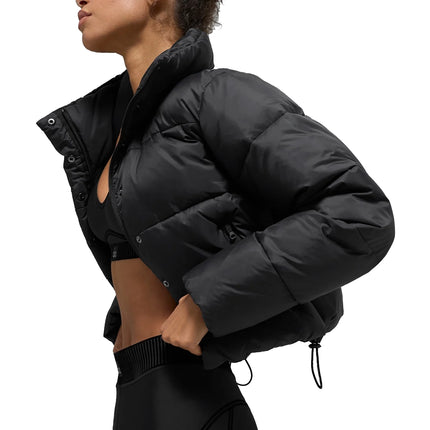 alo Women's Gold Rush Puffer Black
