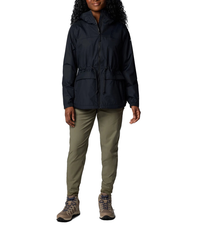 Columbia Women's Sweet Creek II Lined Rain Jacket Black