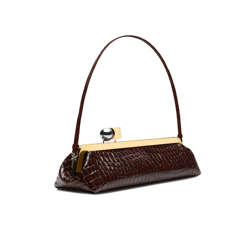 Jacquemus Women's The Salon Clutch Brown