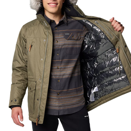 Columbia Men's Barlow Pass TurboDown II Jacket Stone Green