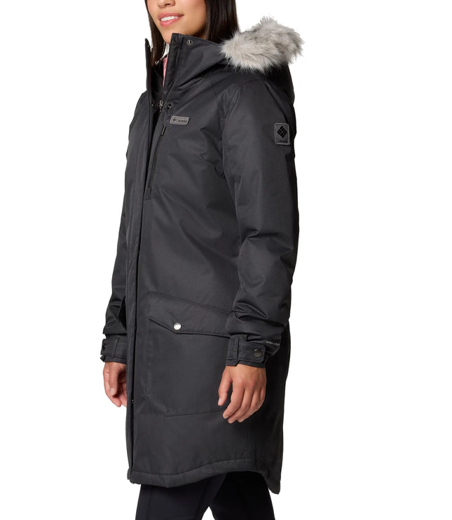 Columbia Women's Suttle Mountain Long Insulated Jacket Black