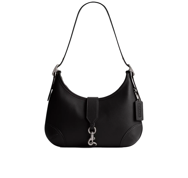 Coach Women's Hamptons Hobo Bag Silver/Black