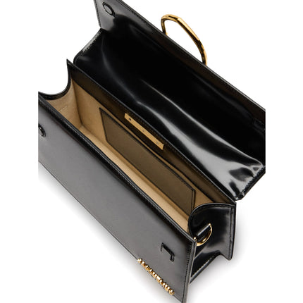 Jacquemus Women's Les Classiques The Large Bambino with Metallic Logo Black/Gold