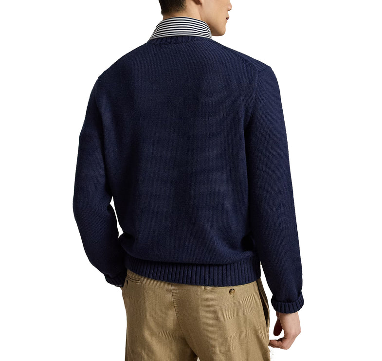 Polo Ralph Lauren Men's Polo Bear Performance Sweater Refined Navy