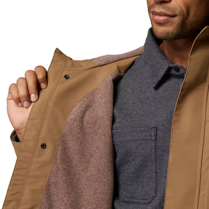 Columbia Men's Landroamer Fleece Lined Rain Jacket Delta/Tobacco