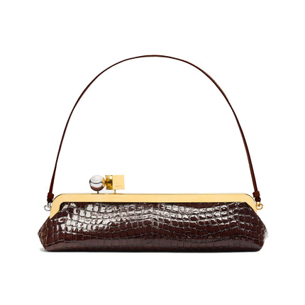 Jacquemus Women's The Salon Clutch Brown