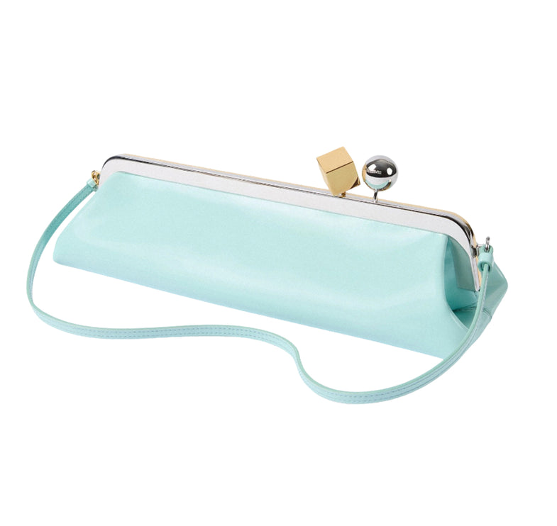 Jacquemus Women's The Salon Clutch Aqua