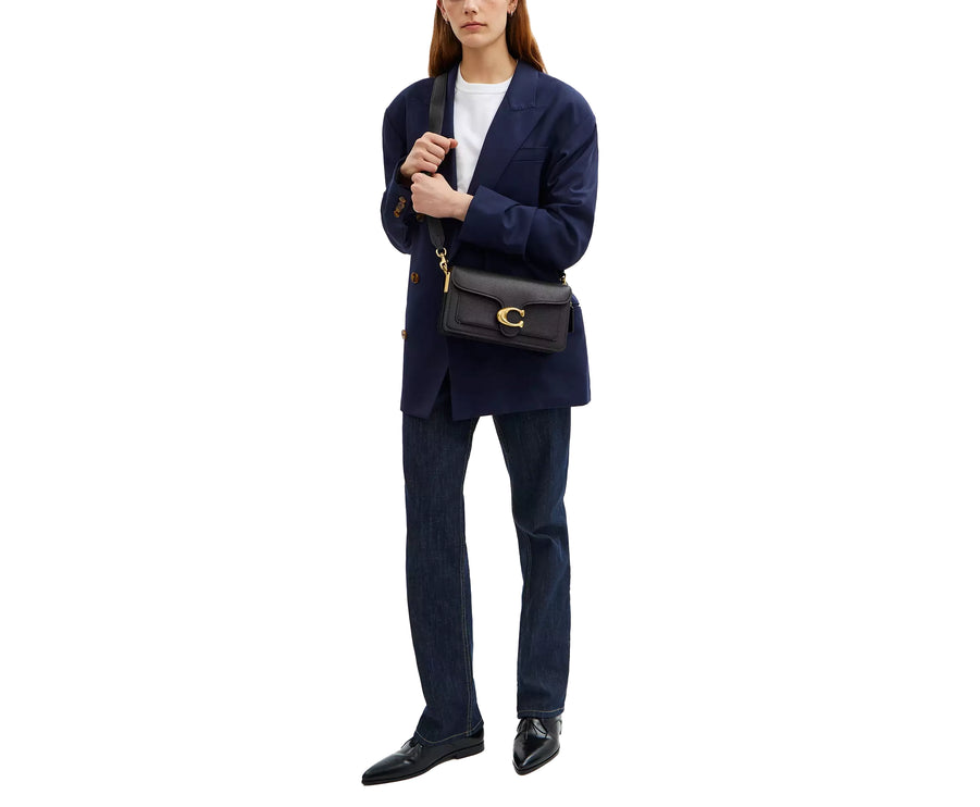 Coach Women's Tabby Shoulder Bag 26 Brass/Black