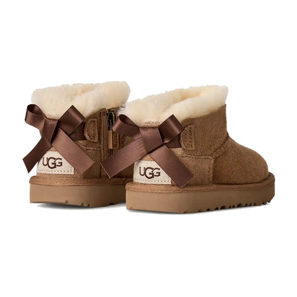 UGG Toddlers Ultra Mini Bailey Bow Chestnut