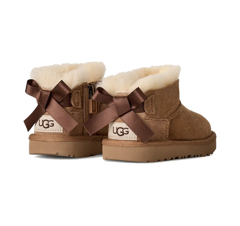 UGG Toddlers Ultra Mini Bailey Bow Chestnut