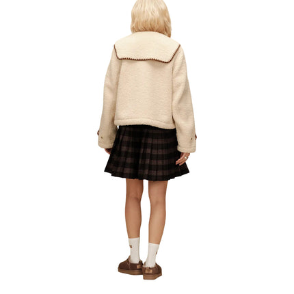 UGG Women's Nikia Collared Jacket Cream