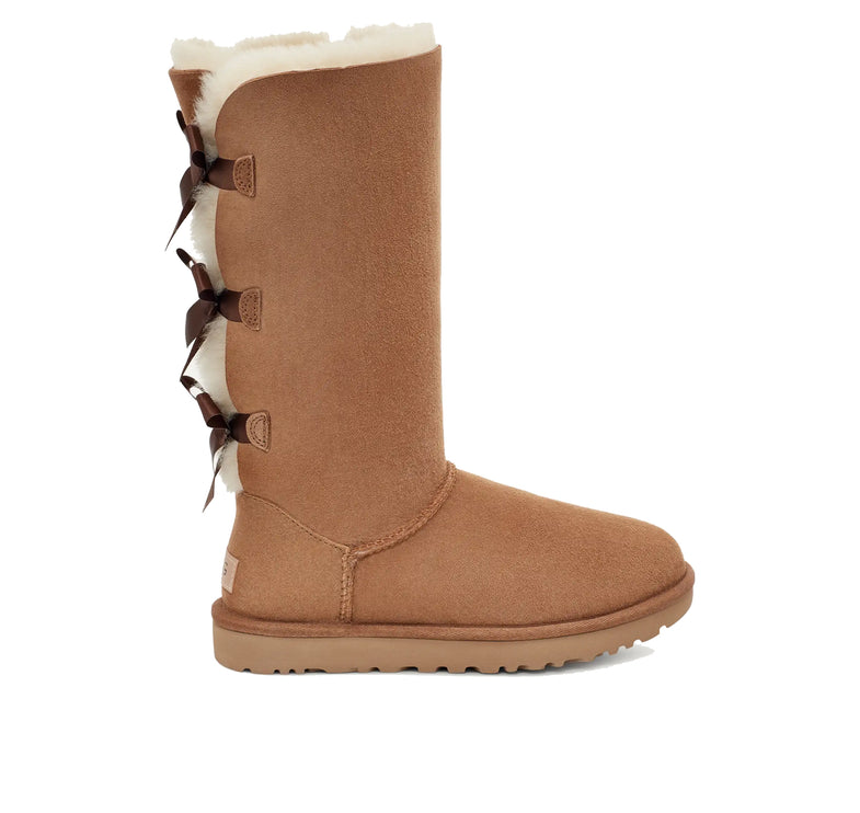 UGG Women's Bailey Bow Tall II Chestnut