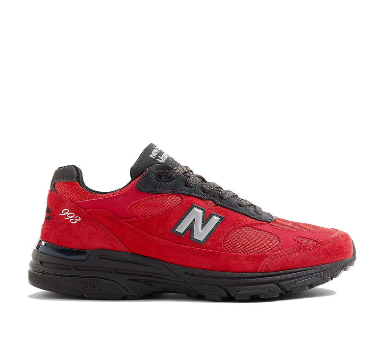 New Balance Made in USA 993 Team Red with True Red and Black Cement U9935CX