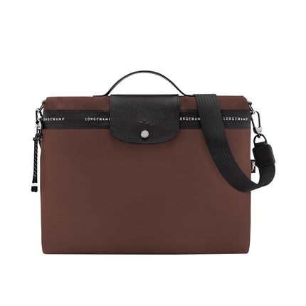 Longchamp Women's Le Pliage Energy Briefcase Cocoa