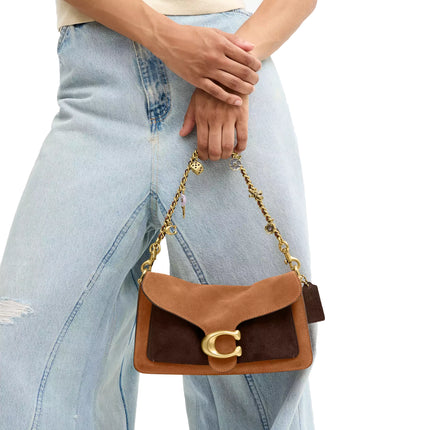 Coach Women's Tabby Shoulder Bag 26 Inspired by Shan Yichun Brass/Caramel Multi