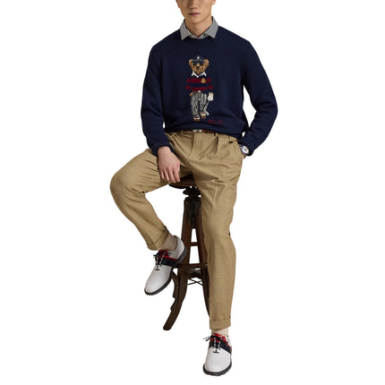 Polo Ralph Lauren Men's Polo Bear Performance Sweater Refined Navy