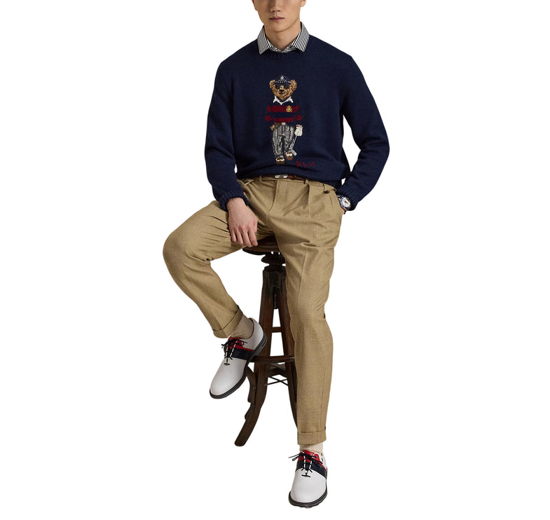 Polo Ralph Lauren Men's Polo Bear Performance Sweater Refined Navy
