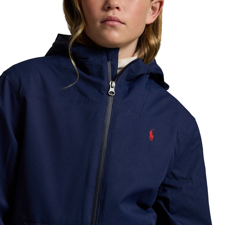 Polo Ralph Lauren Unisex Kid's P-Layer 1 Hooded Jacket Newport Navy