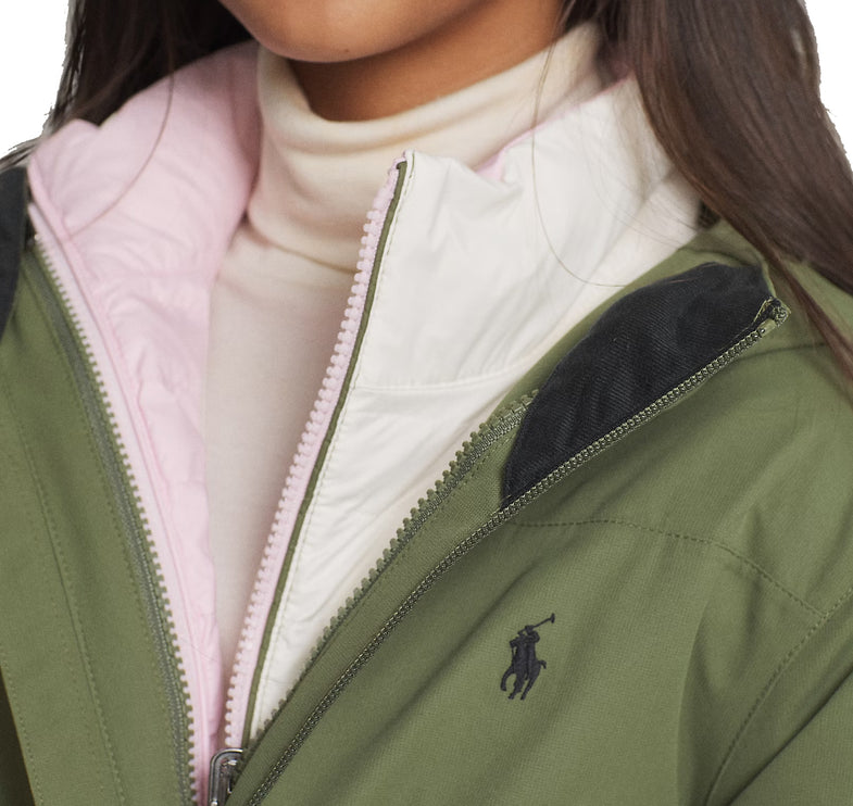 Polo Ralph Lauren Unisex Kid's P-Layer 1 Hooded Jacket Garden Trail