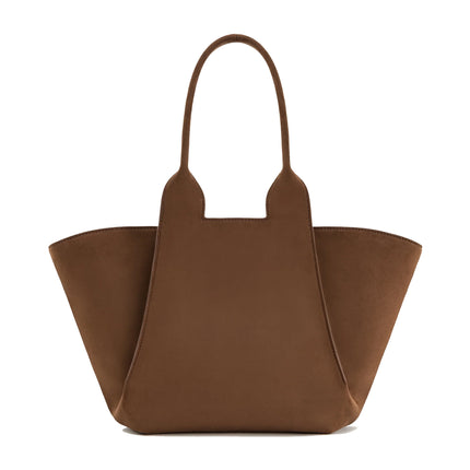 JW PEI Women's Cara Faux Suede Tote Bag - Mocha Brown
