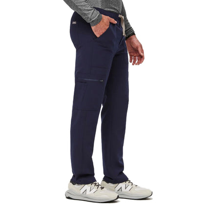 FIGS Men's Cairo Cargo Scrub Pants Navy
