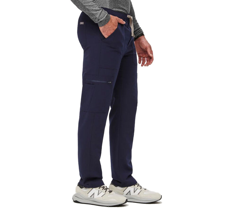 FIGS Men's Cairo Cargo Scrub Pants Navy