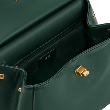 JW PEI Women's Lucia Classic Top Handbag Dark Green