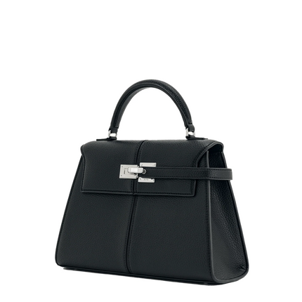 JW PEI Women's Elise Large Top Handle Bag Black/Silver