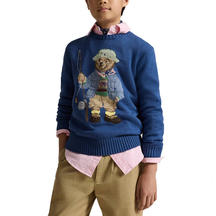 Polo Ralph Lauren Boy's Polo Bear Sweater Old Royal