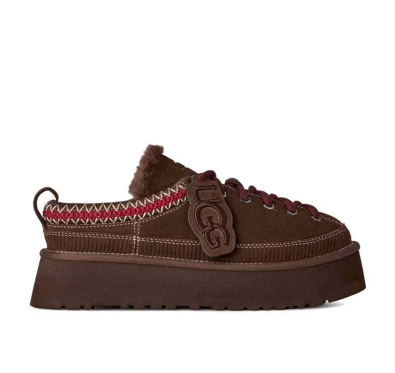 UGG Women's Heritage Lace-Up Slipper Burnt Cedar