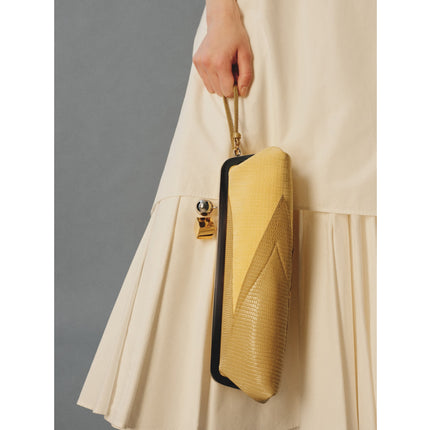 Jacquemus Women's The Salon Clutch Yellow/Corn