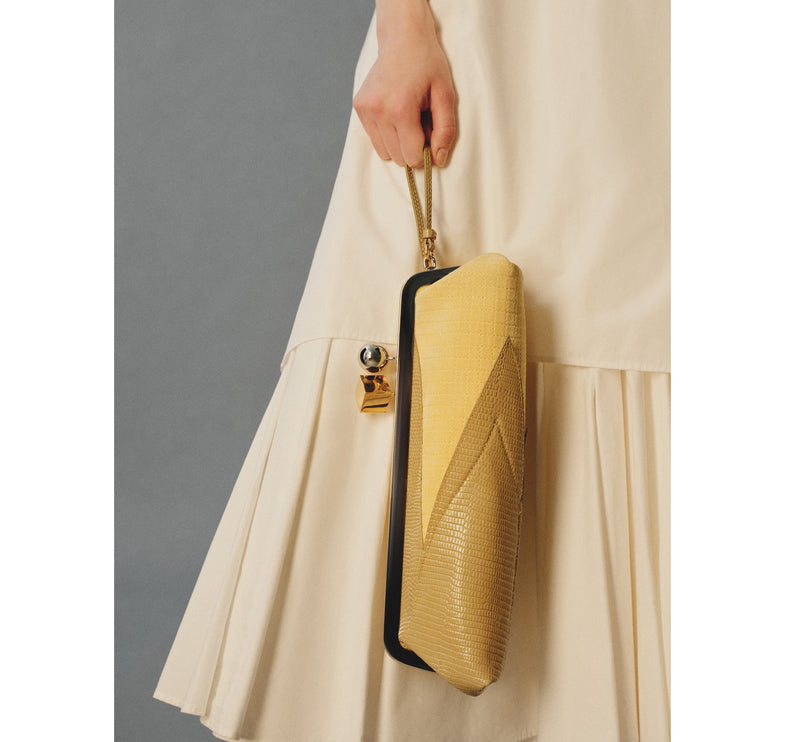Jacquemus Women's The Salon Clutch Yellow/Corn