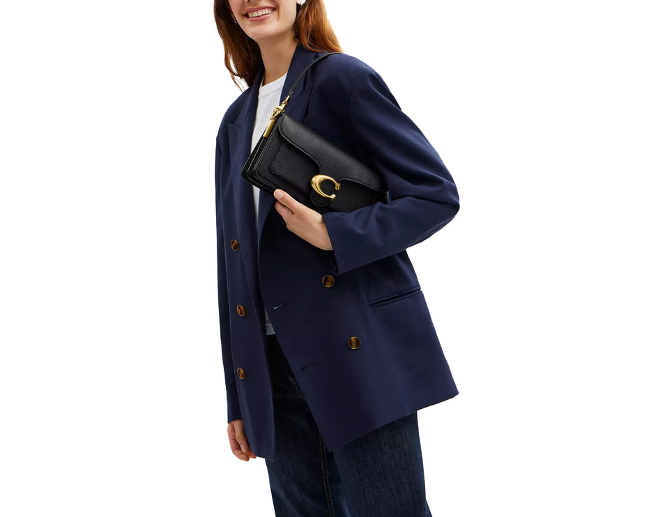 Coach Women's Tabby Shoulder Bag 26 Brass/Black