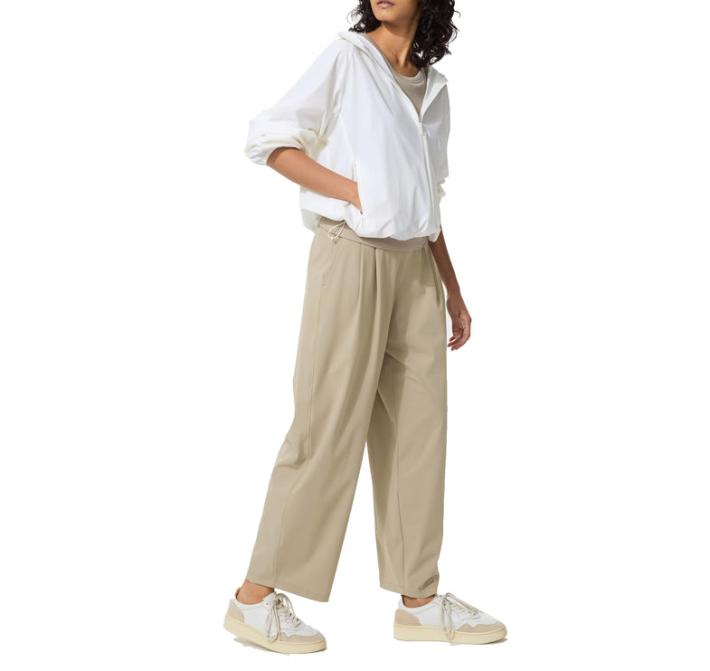 Uniqlo Women's Extra Stretch Active Wide Pants 32 Beige