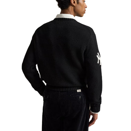 Polo Ralph Lauren Men's Polo Ralph Lauren Yankees Bear Sweater Polo Black Multi
