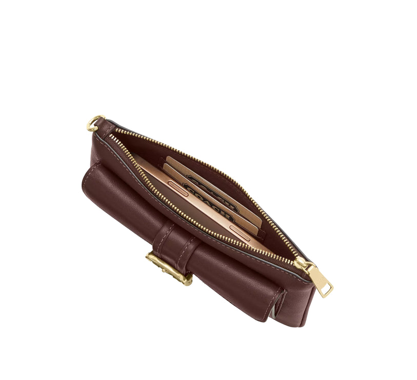 Coach Women's Ashton Wristlet Gold/Maple