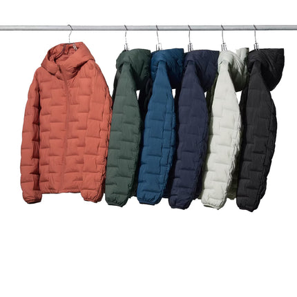 Uniqlo Men's Pufftech Parka 01 Off White