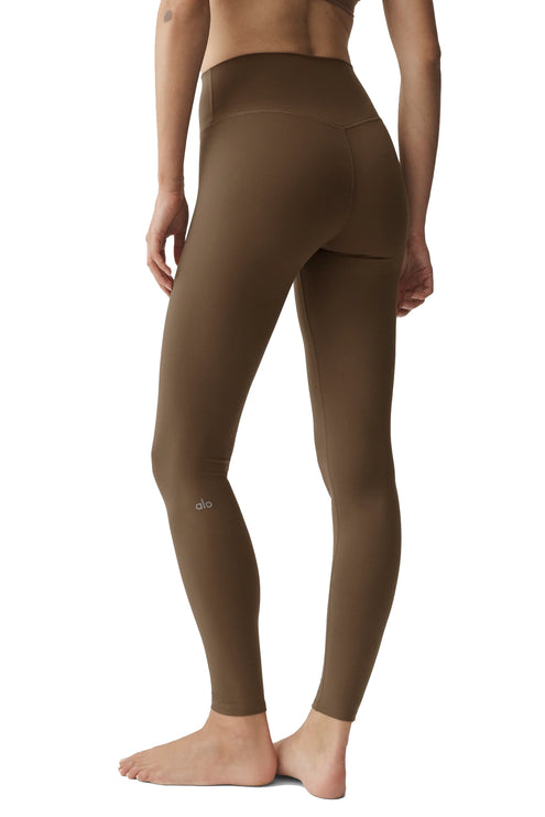 alo Women's ALO Softsculpt High-Waist Legging Java Brown