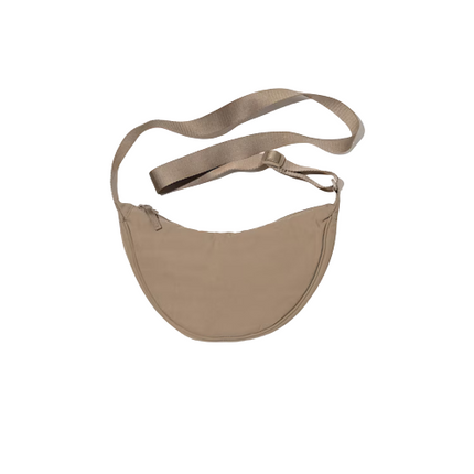 Uniqlo Unisex Round Mini Shoulder Bag Beige - Hemen Kargoda