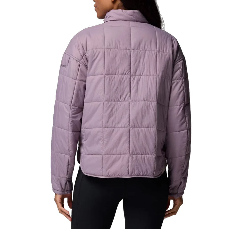 Columbia Women's Sienna Hill Quilted Jacket Shale Purple