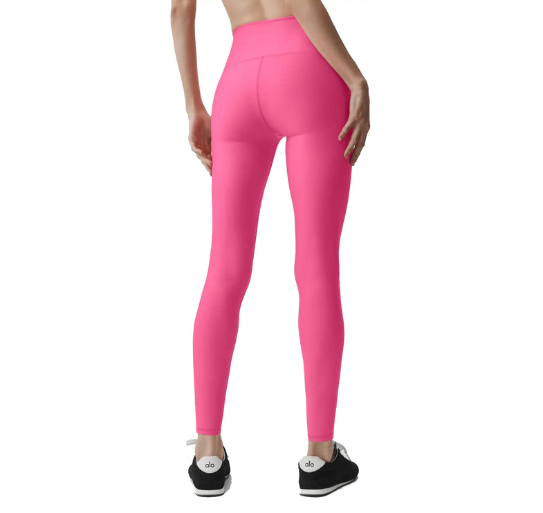 alo Women's 7/8 High-Waist Airlift Legging Paradise Pink
