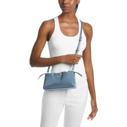 Michael Kors Women's Matilda Small Cinched Crossbody Bag Denim