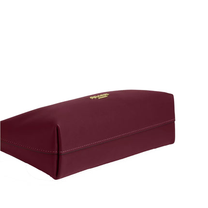Coach Women's Emeilia Shoulder Bag Gold/Dark Cherry