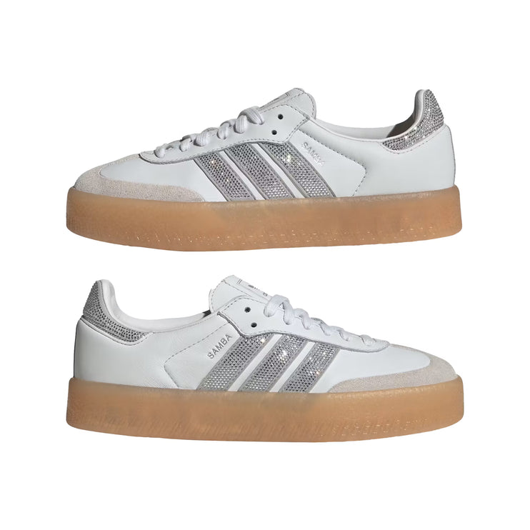 Adidas Women's Sambae W Shoes Crystal White / Silver Metallic / Gum